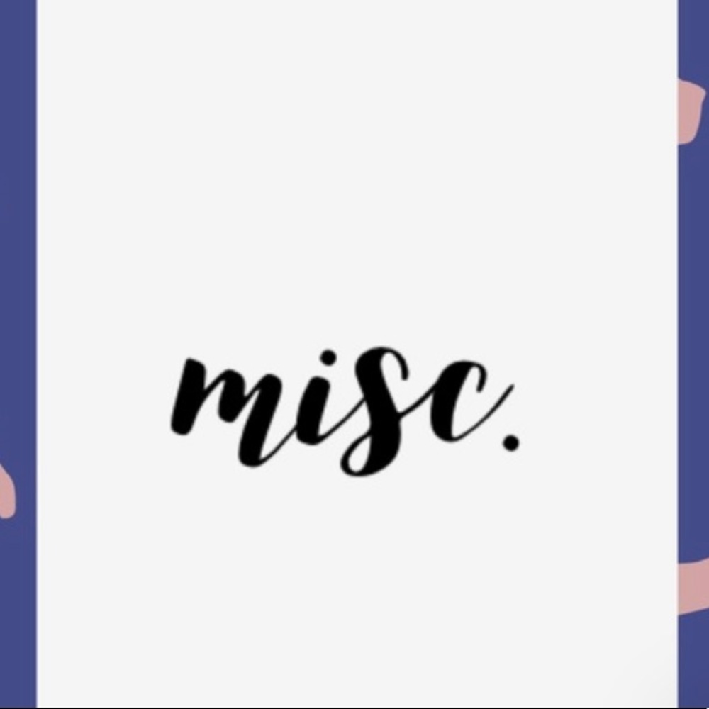 Miscellaneous items post